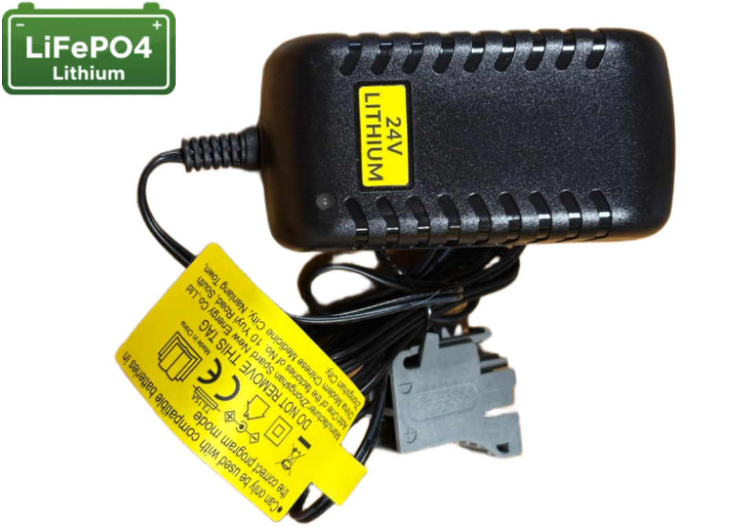 Nabíječka baterí LiFePO4 24V