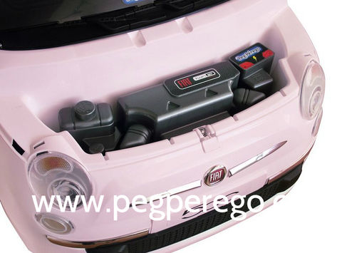 Fiat 500 6V růžový 11